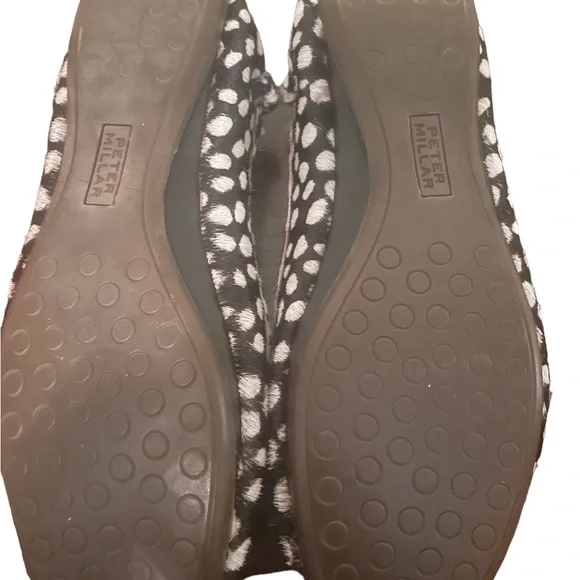 Peter Millar Black and White Loafers 7 - Picture 4 of 10